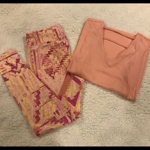 Lularoe Active Combo Outfit